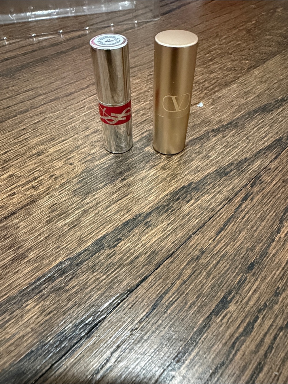 Yves Saint Laurent & Valentino Lipstick Duo